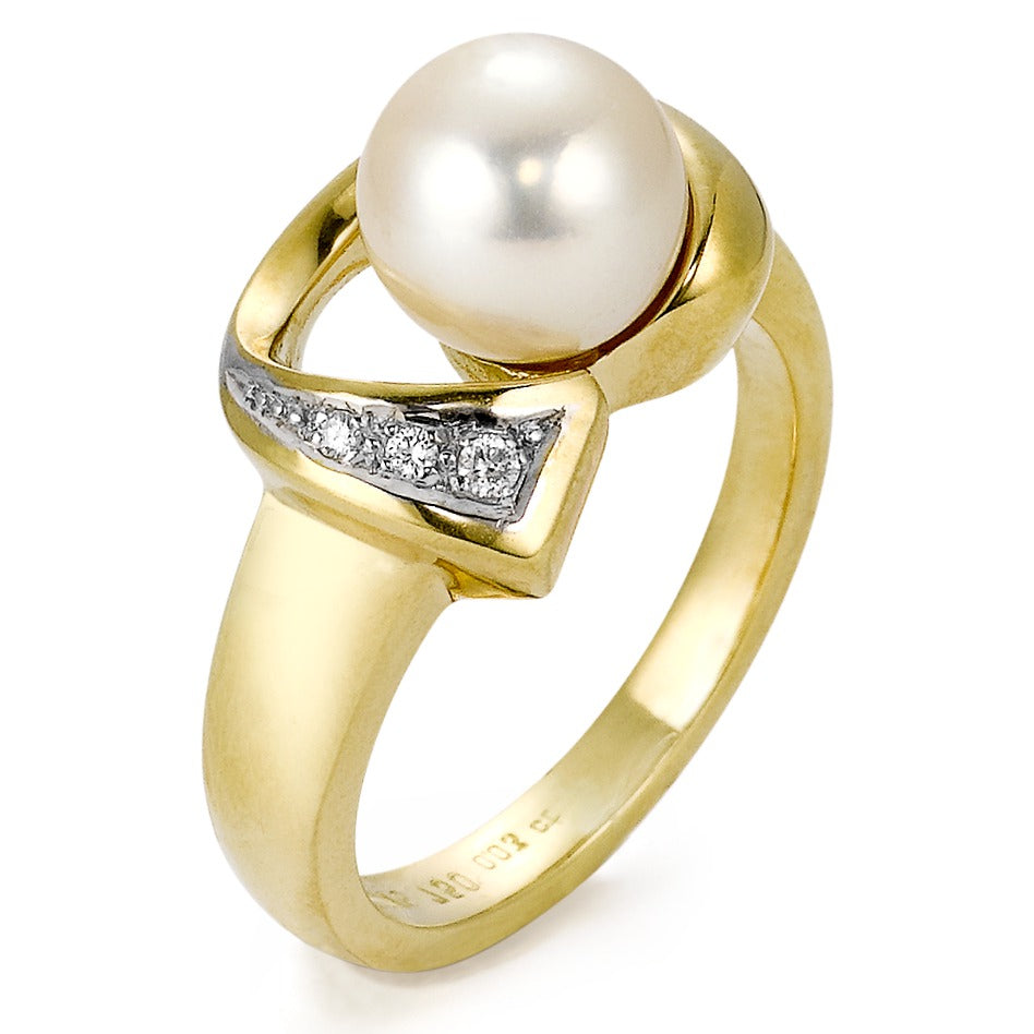 Bague Or jaune 750/18 ct.