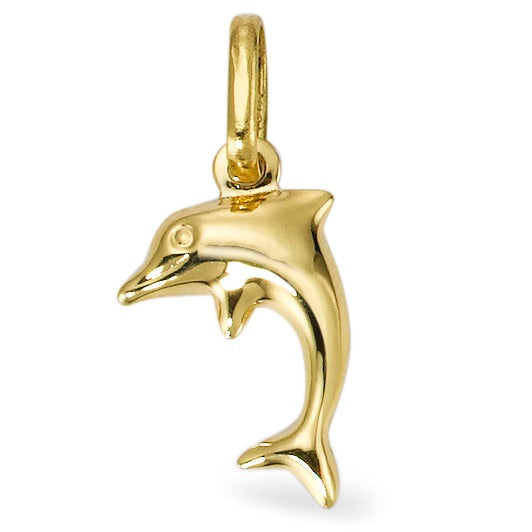 Pendentif Or jaune 9K Dauphin