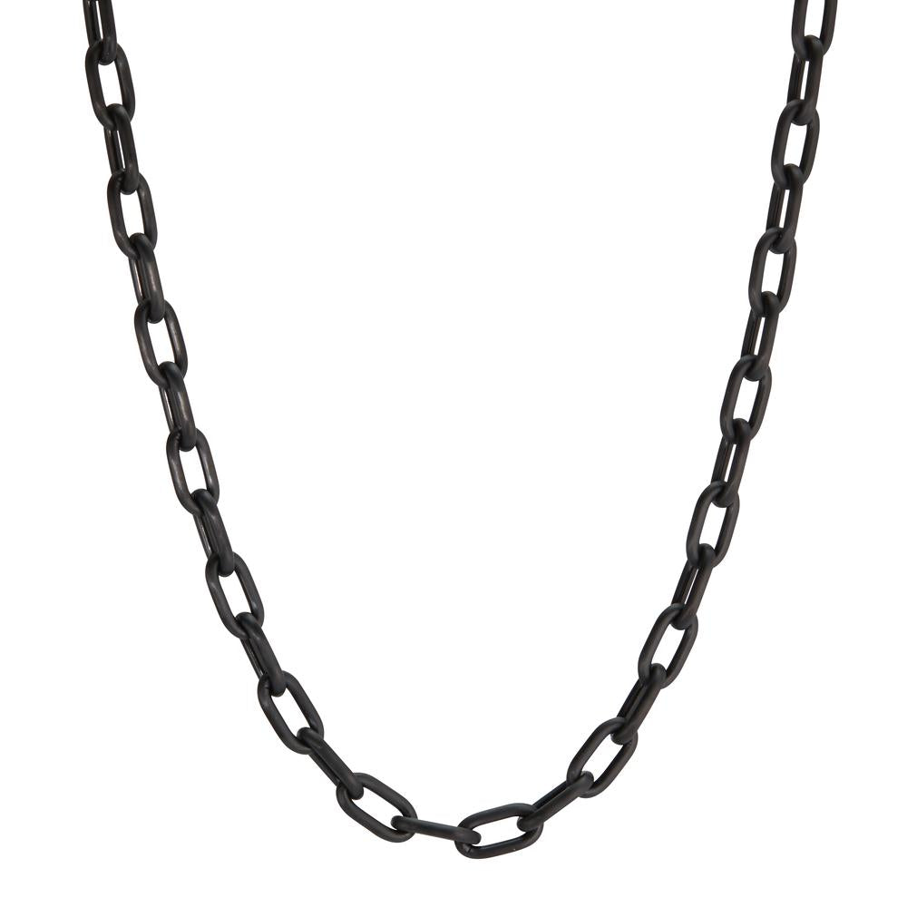 Collier Acier inoxydable noir PVD 60 cm