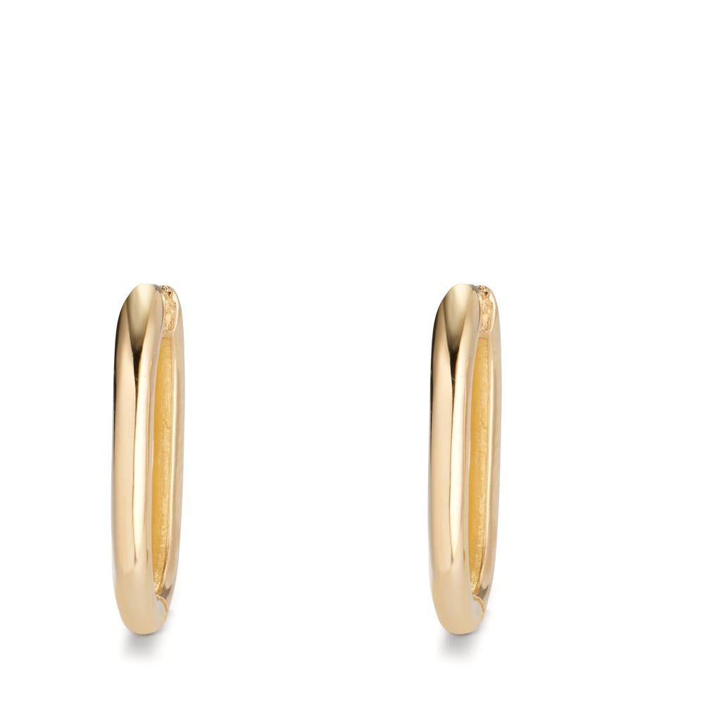 Créoles à charnières Or jaune 14K