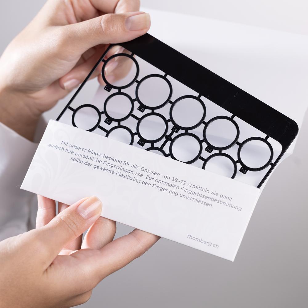 Set gratuit de mesures de bagues