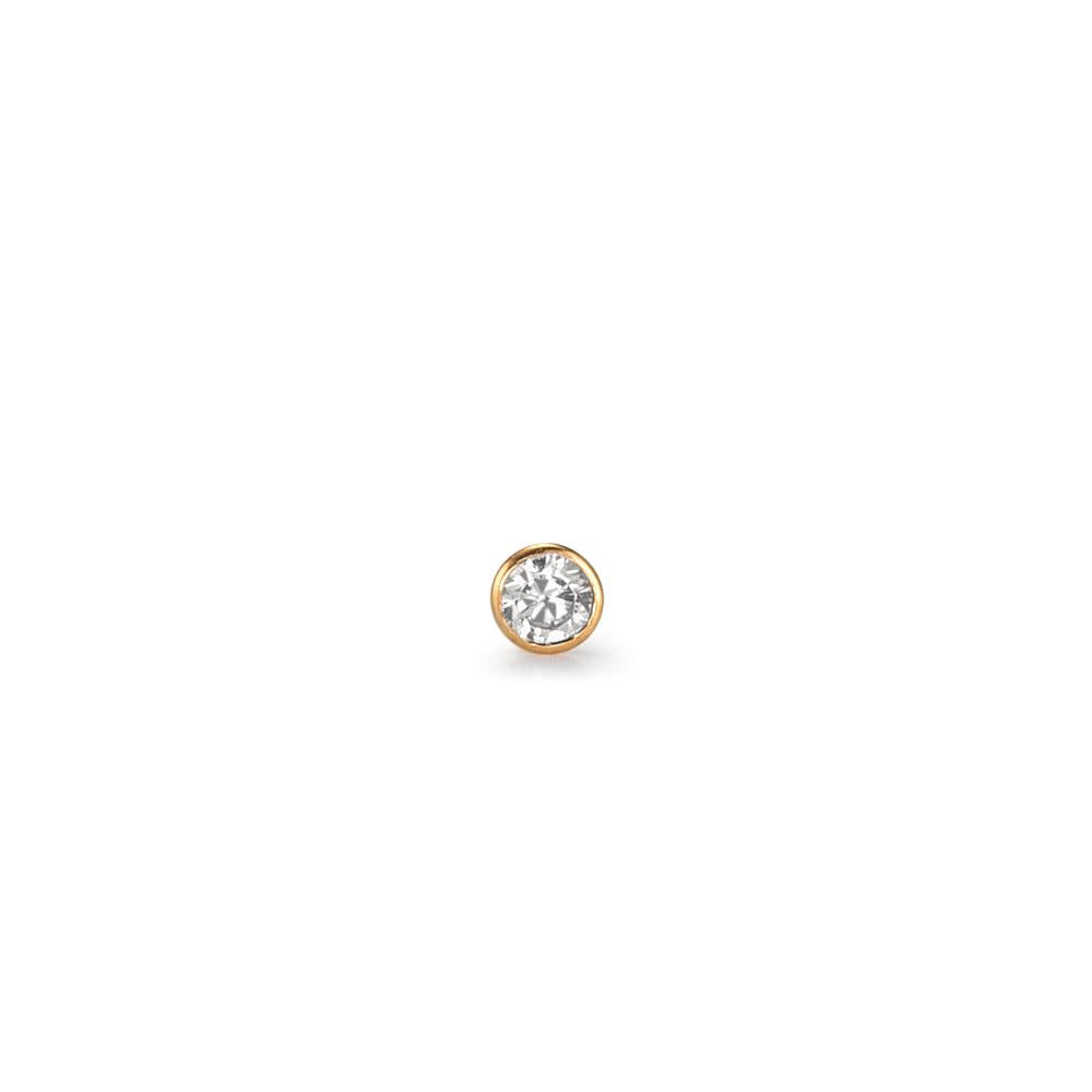 Clous d'oreille à l'unité Or jaune 18K