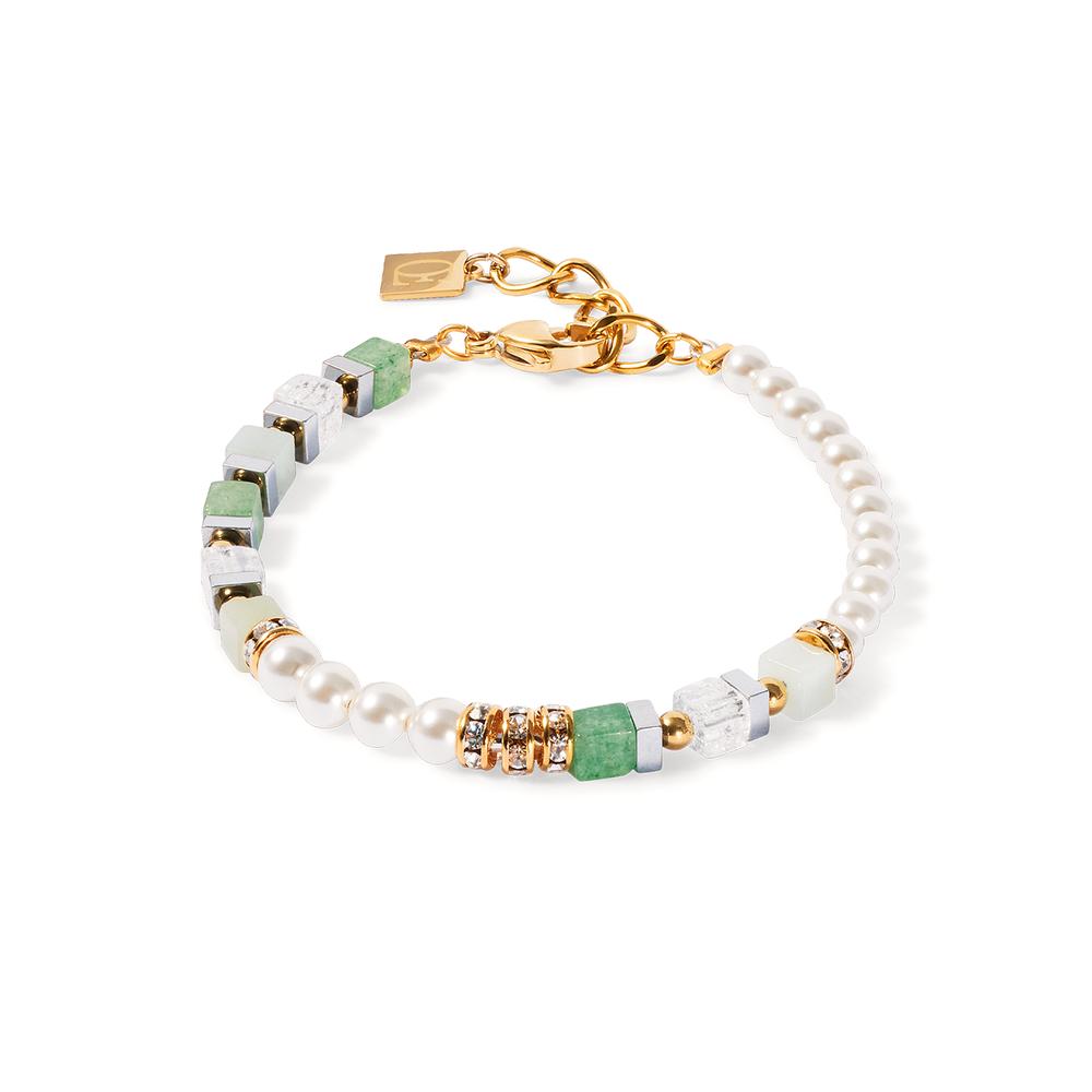 Bracelet Acier inoxydable jaune PVD 18-21 cm