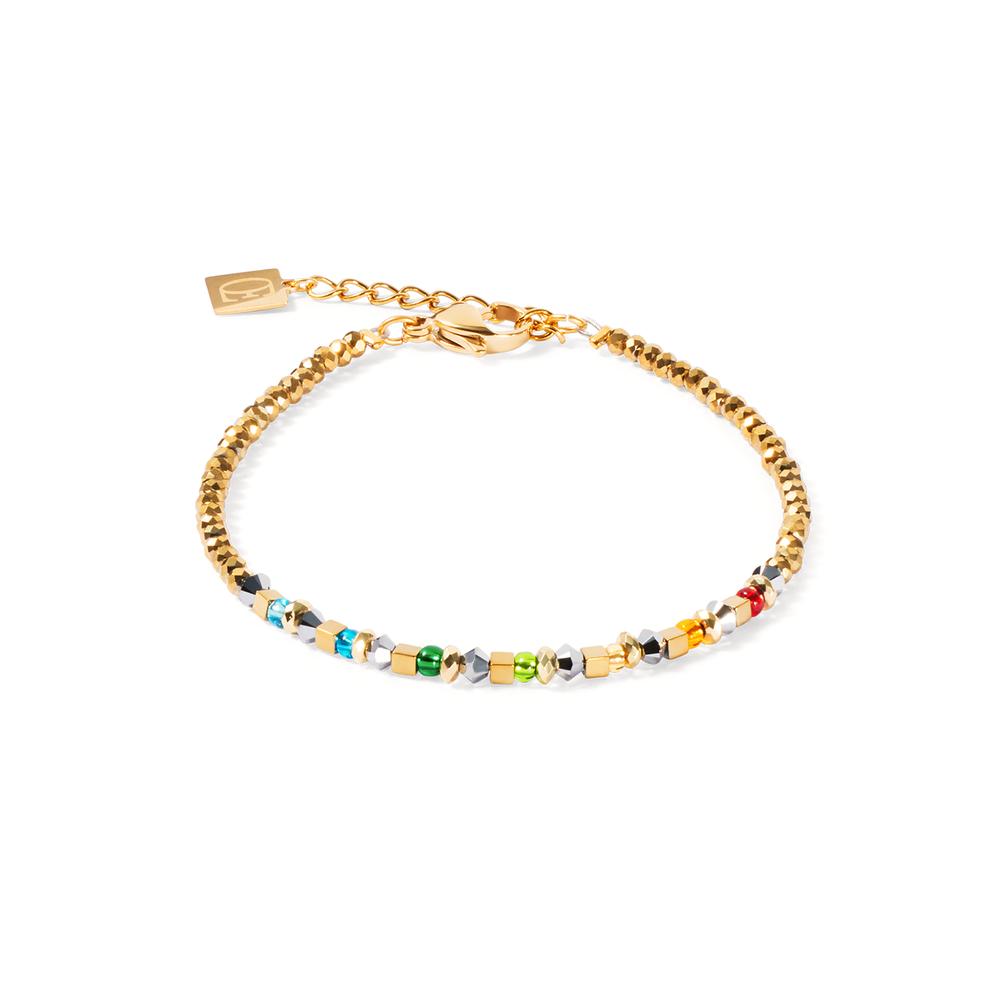 Bracelet Acier inoxydable jaune PVD 18-21 cm