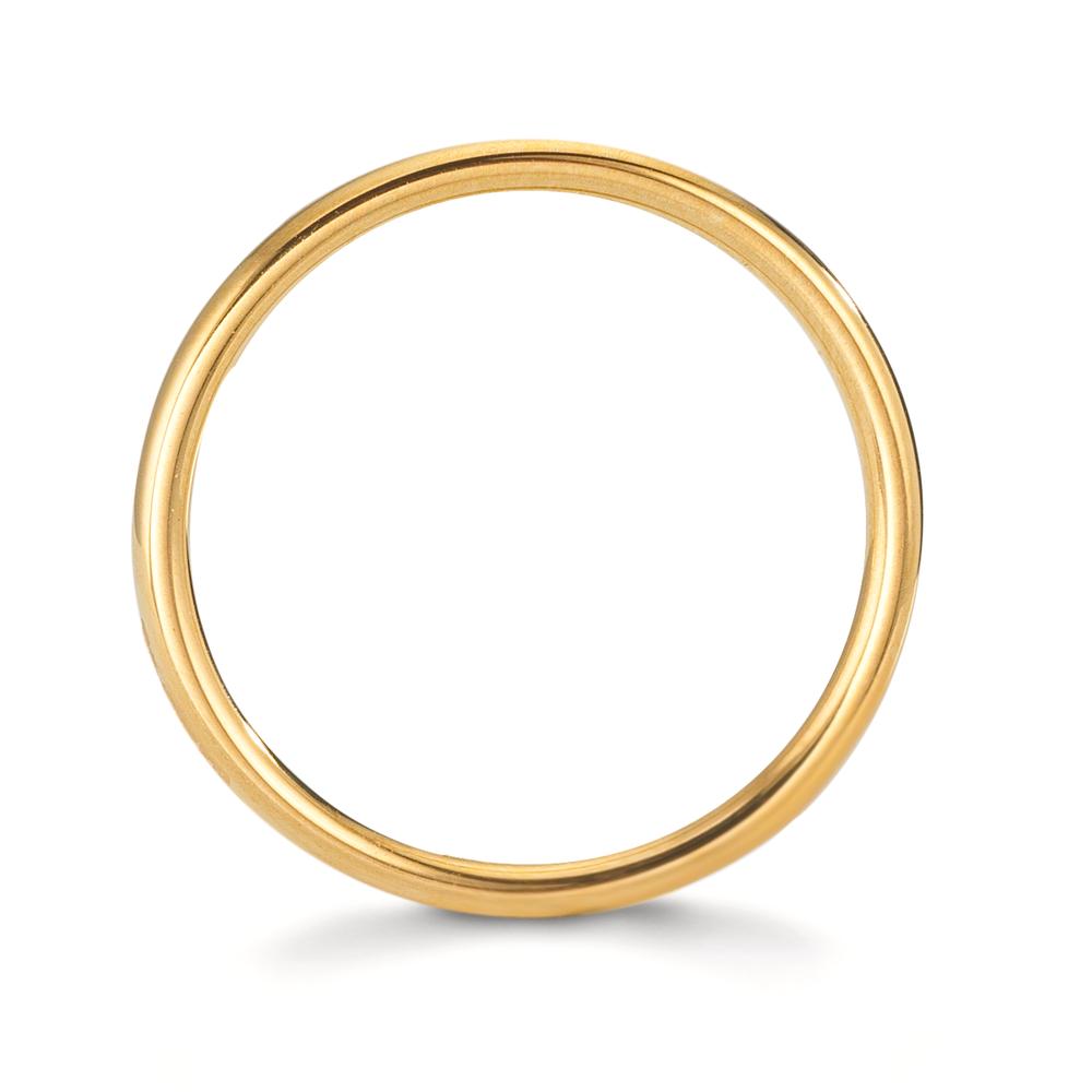 Bague à superposer Acier inoxydable jaune PVD