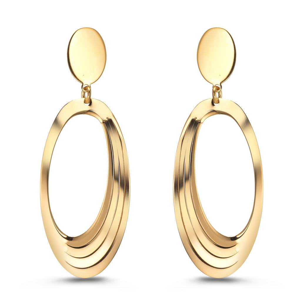 Pendant d'oreilles Argent jaune Plaqué or