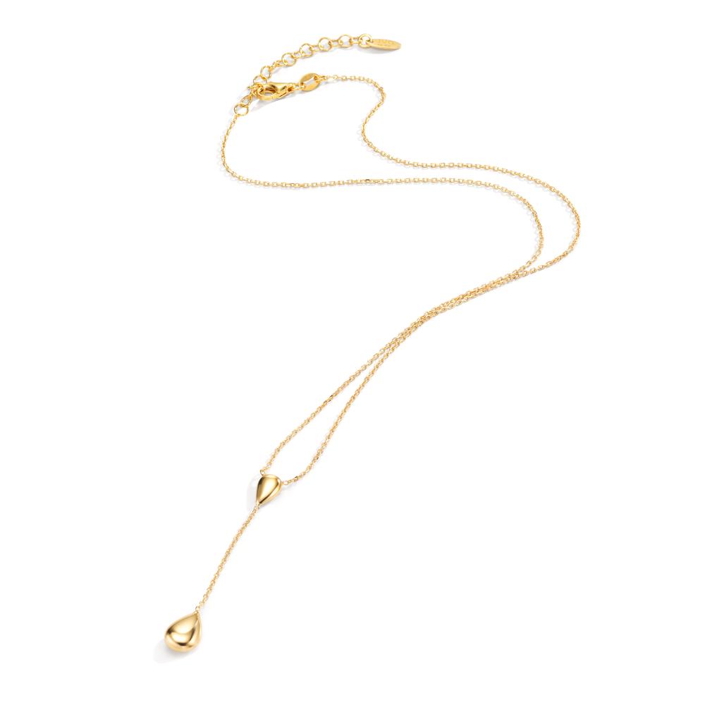 Collier Argent jaune Plaqué or 40-44 cm