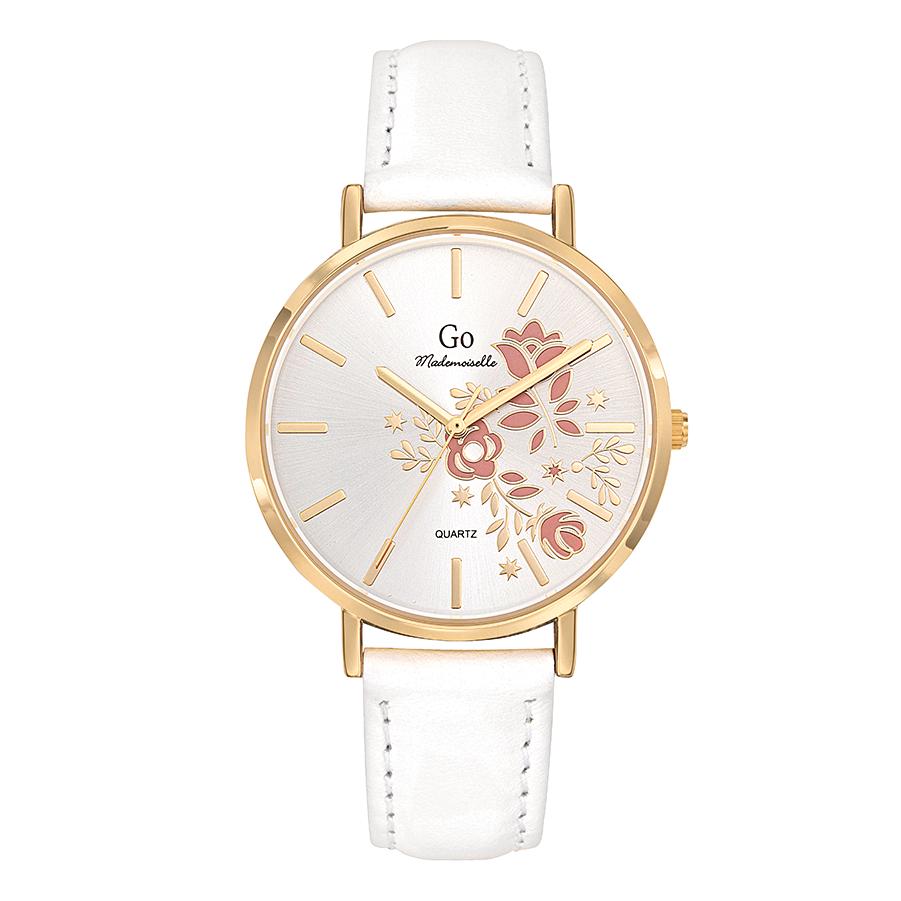 Montre Acier inoxydable, Métal jaune PVD Rose Ø36 mm