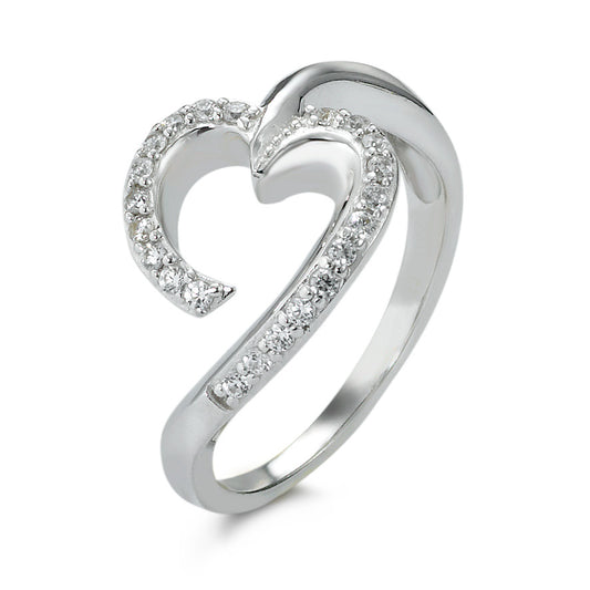 Bague 750 zirconias