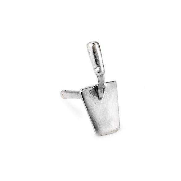Clous d'oreille à l'unité Argent Patinée Maçon