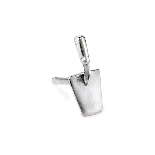 Clous d'oreille à l'unité Argent Patinée Maçon