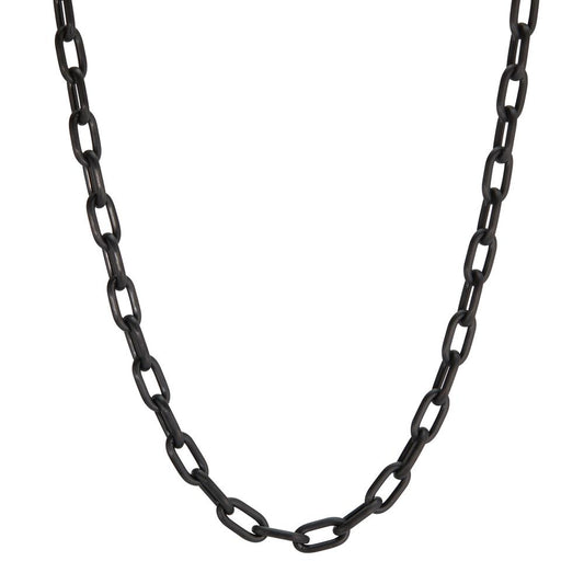Collier Acier inoxydable noir PVD 60 cm