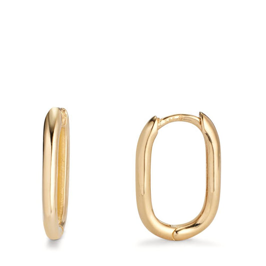 Créoles à charnières Or jaune 14K