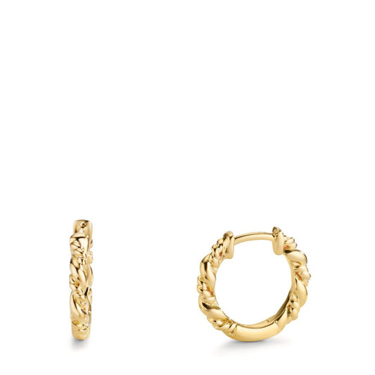 Créoles à charnières Or jaune 18K