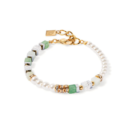Bracelet Acier inoxydable jaune PVD 18-21 cm