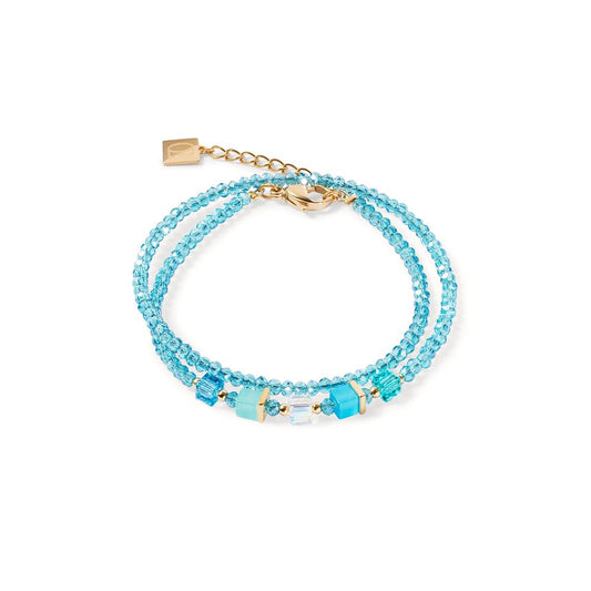 Bracelet Acier inoxydable jaune PVD 17.5-20.5 cm