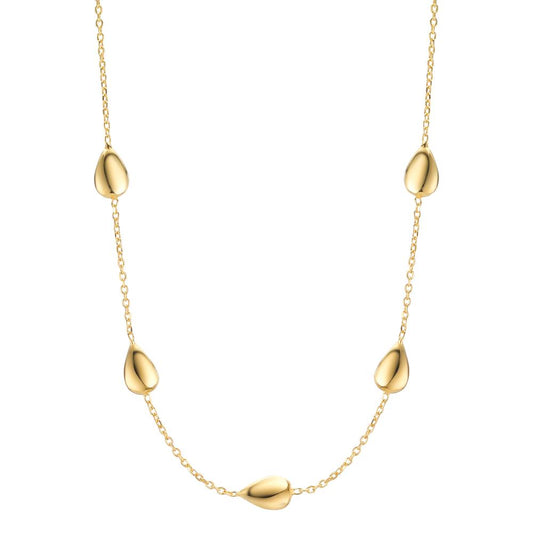 Collier Argent jaune Plaqué or 40-44 cm