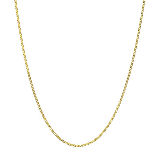 Chaînette forçat Or jaune 18K 36 cm