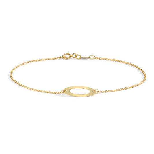 Bracelet Or jaune 9K 16-18 cm