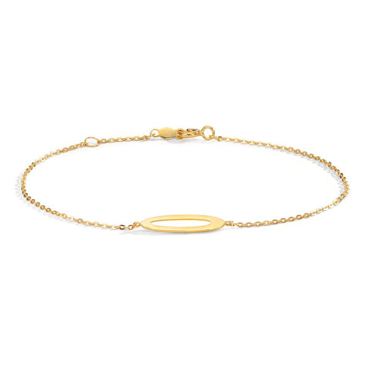 Bracelet Or jaune 9K 16-18 cm
