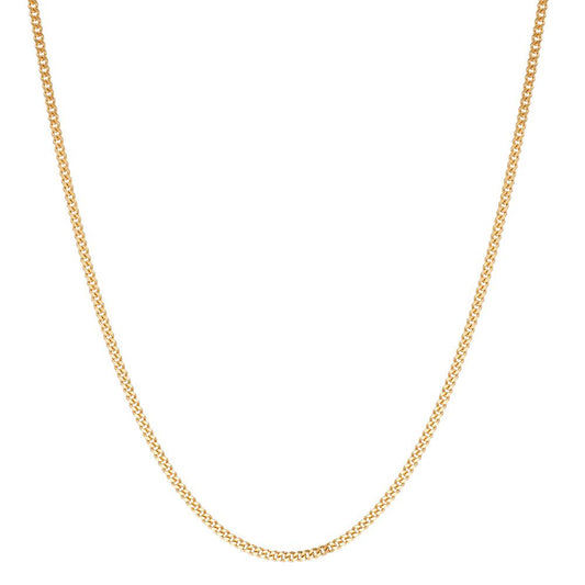 Chaînette forçat Or jaune 18K 36 cm