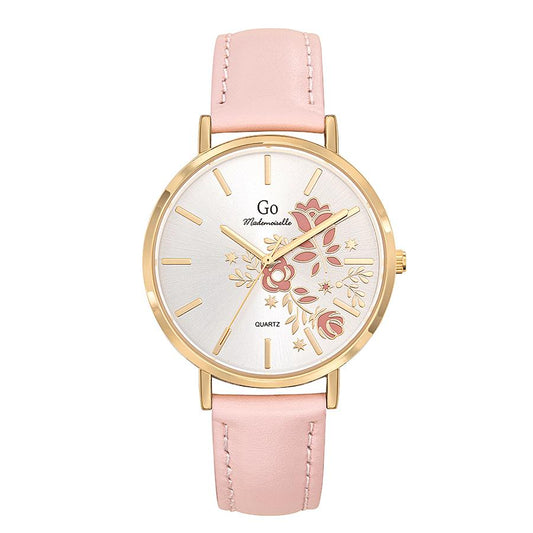 Montre Acier inoxydable, Métal jaune PVD Rose Ø36 mm