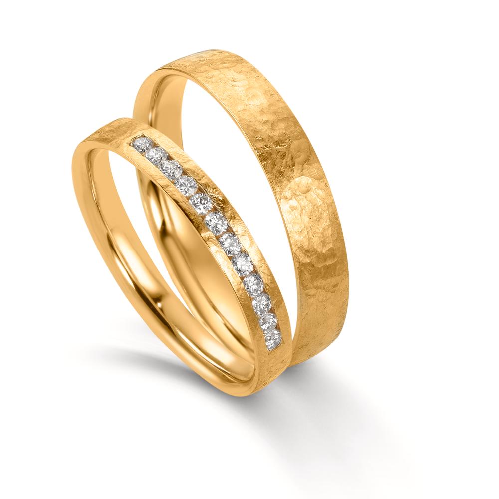 Alliance Or jaune 18K