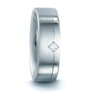 Fingerring 950 Platin Diamant 0.07 ct, w-si-541705