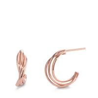 Boucles d'oreilles Argent rosé Plaqué or Ø17 mm-596409